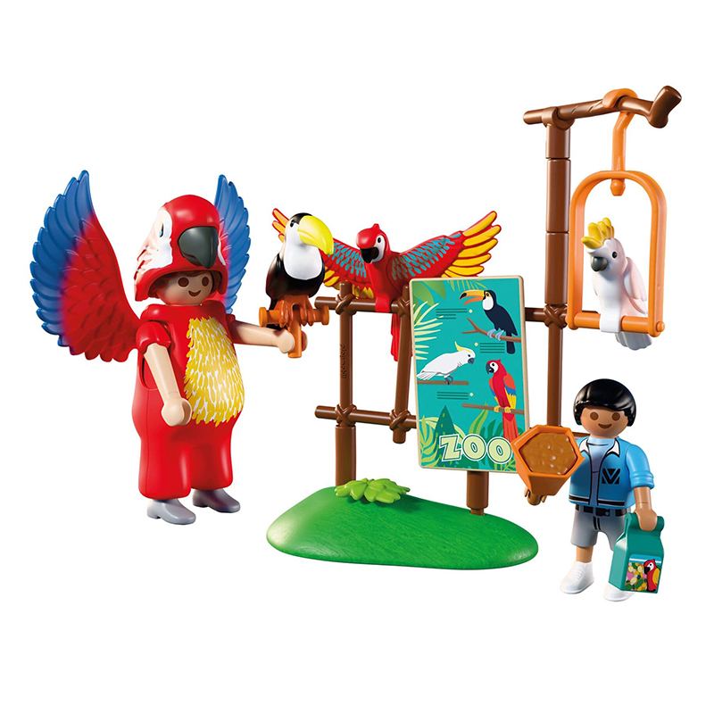 Playmobil Animals and Friends 72074 - Zoo Mascota - Imagem 1
