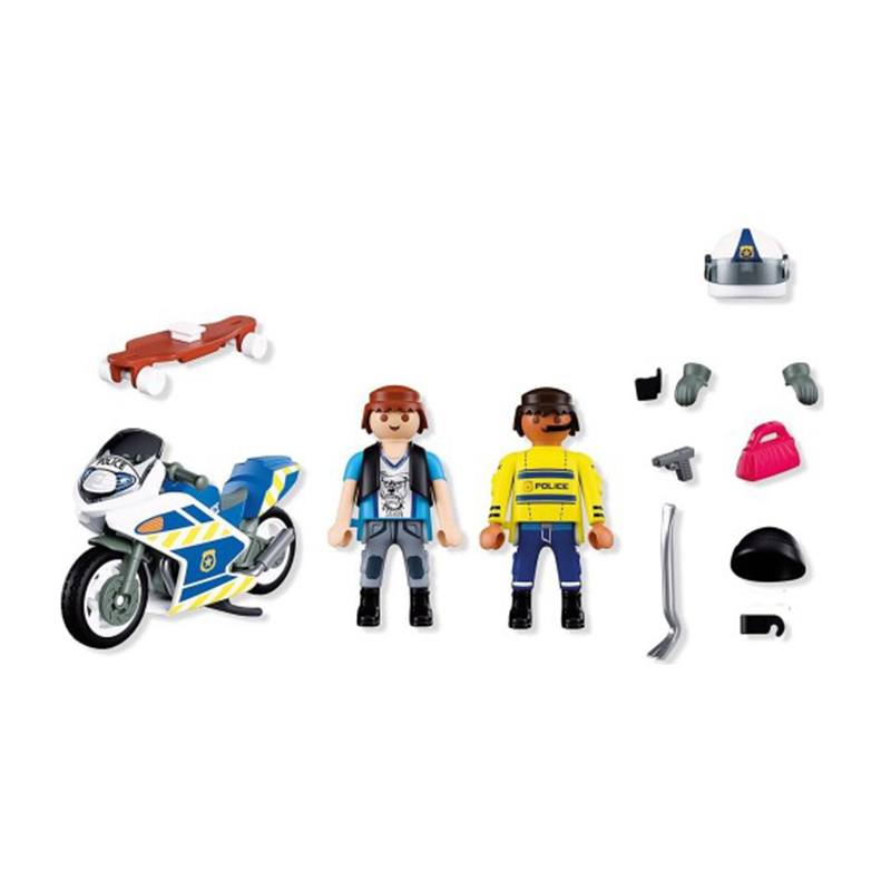 Playmobil City Action 72079 - Perseguição em Moto - Imagem 2