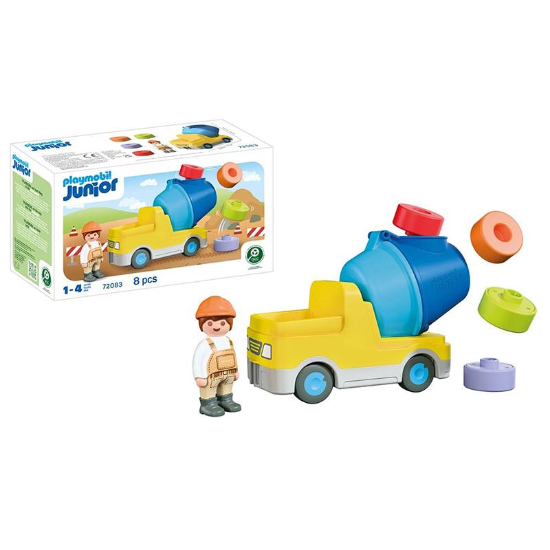 Playmobil Junior 72063 - Hormigonera - Imagen 2