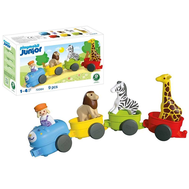 Playmobil Junior 72084 - Tren de los Animales