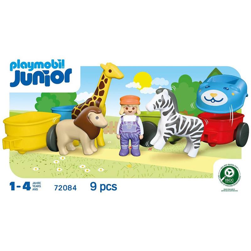 Playmobil Junior 72084 - Tren de los Animales - Imagen 4