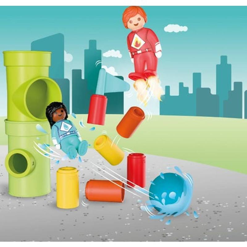 Playmobil Junior 72085 - Superhéroes en acción - Imagen 2