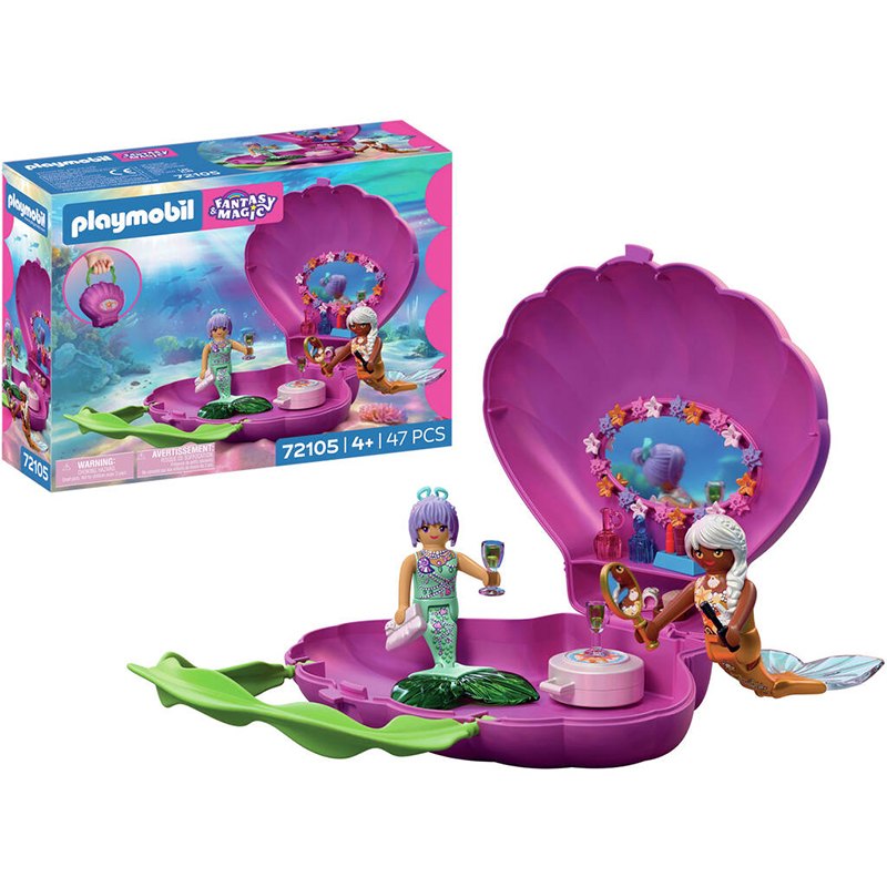 Playmobil Fantasy and Magic 72105 - Bolso de Concha con Sirena - Imagen 2