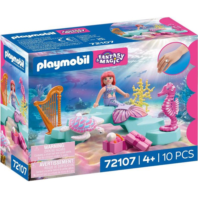 Playmobil Fantasy Magic 72107 - Sirena con regalo