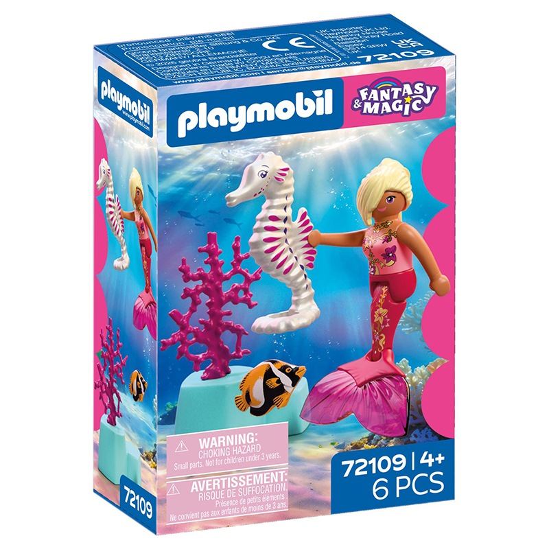 Playmobil Fantasy Magic 72109 - Sirena con Caballito de Marc