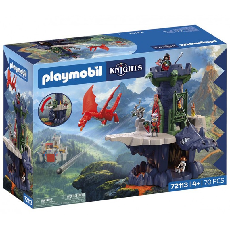 Playmobil Knights 72113 - Torre de Caballeros Dragón