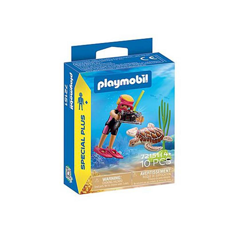 Playmobil Special Plus 72151 - Bussejadora amb Tortuga
