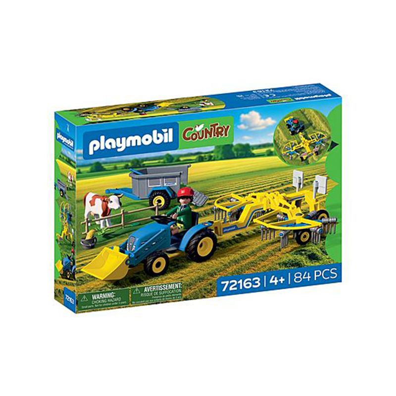Playmobil Country 72163 - Tractor Petit amb Enfiladora de Fenc