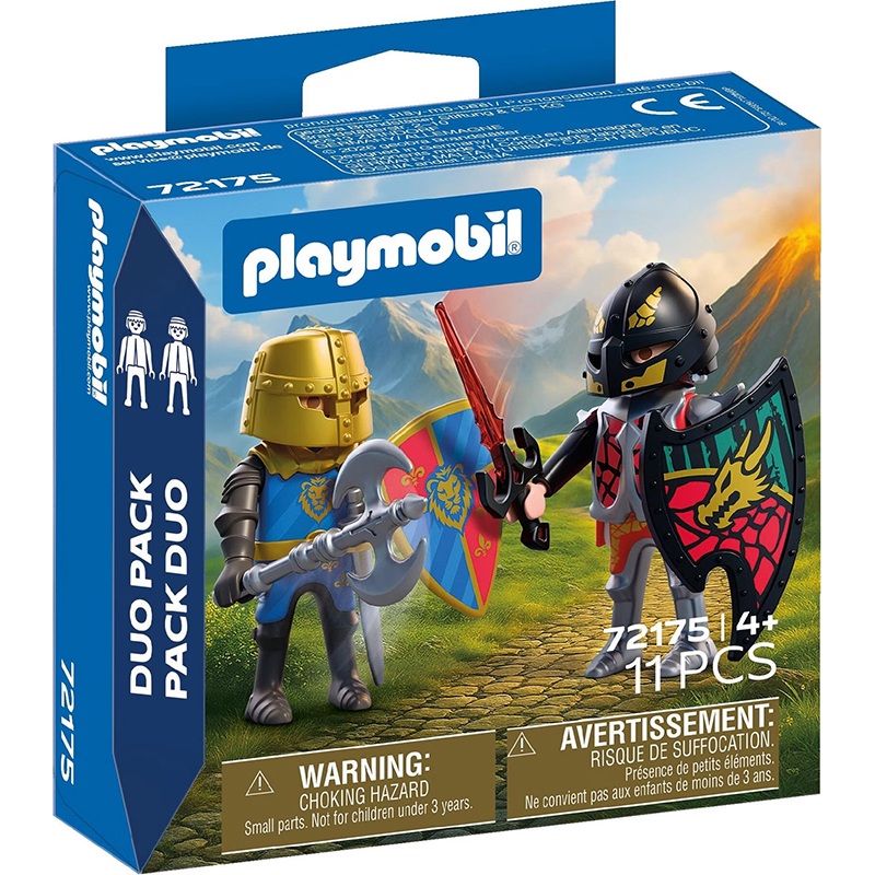 Playmobil DuoPack 72175 - DuoPack Duelo de caballeros