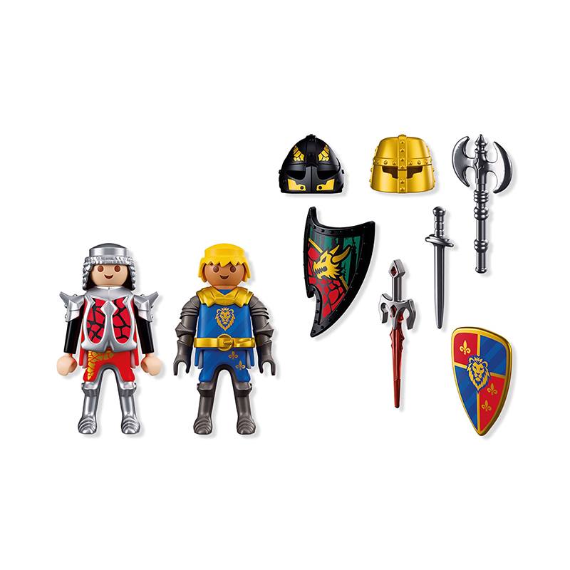 Playmobil DuoPack 72175 - DuoPack Duelo de caballeros - Imagen 1