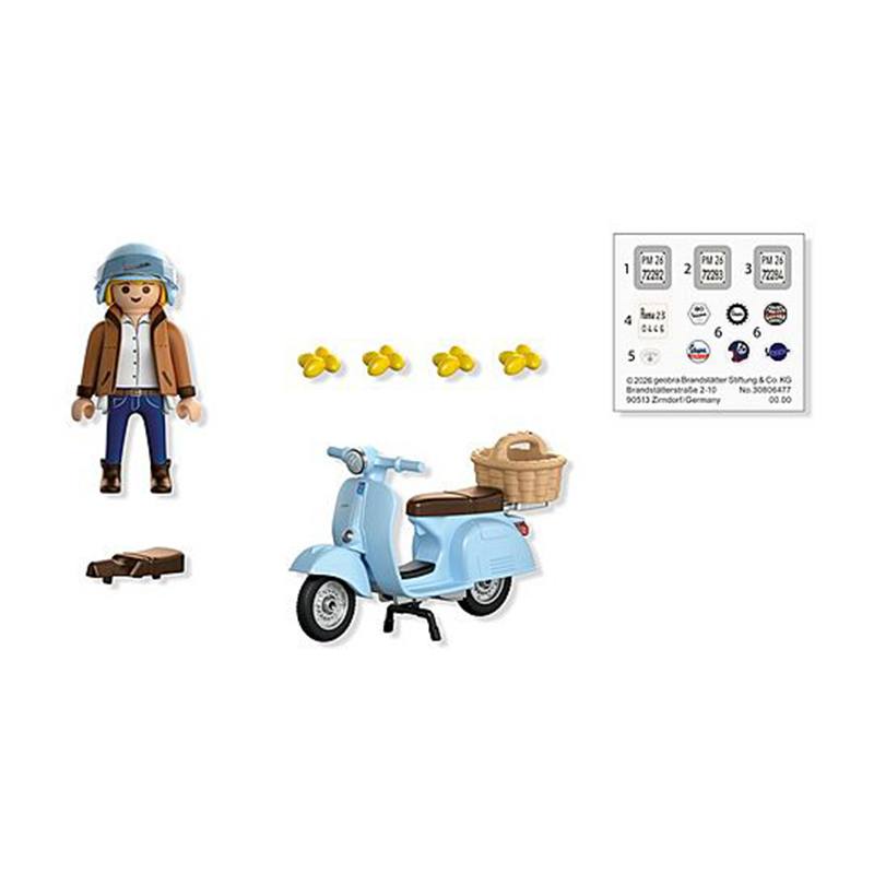 Playmobil 72284 - Vespa 80 Aniversario Estilo Icónico - Imagen 2