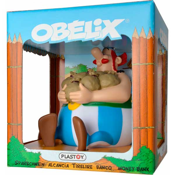 Hucha Infantil Obelix 20cm - Imatge 1