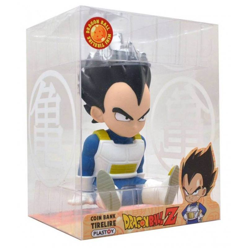 Dragon Ball Cofrinho Chibi Vegeta 15cm - Imagem 1