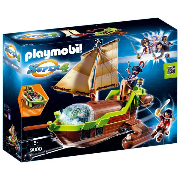Barco Pirata Camaleón con Ruby Playmobil - Imagen 1