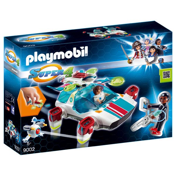 FulguriX con Agente Gene Playmobil - Imagen 1