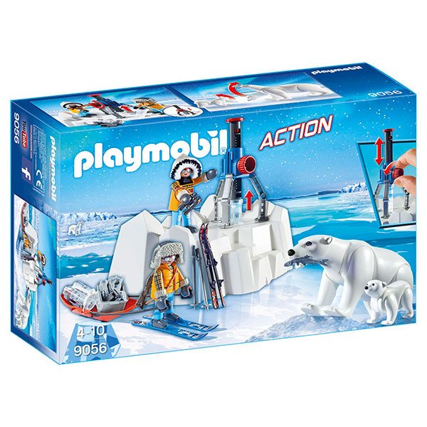 Playmobil 9056 Action Exploradores Com Ursos Polares - Imagem 1