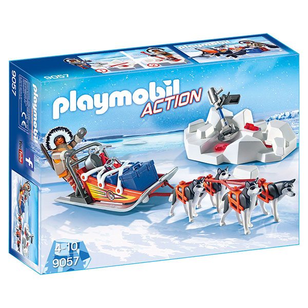 Playmobil Action 9057 Trineo de Huskys - Imagen 1