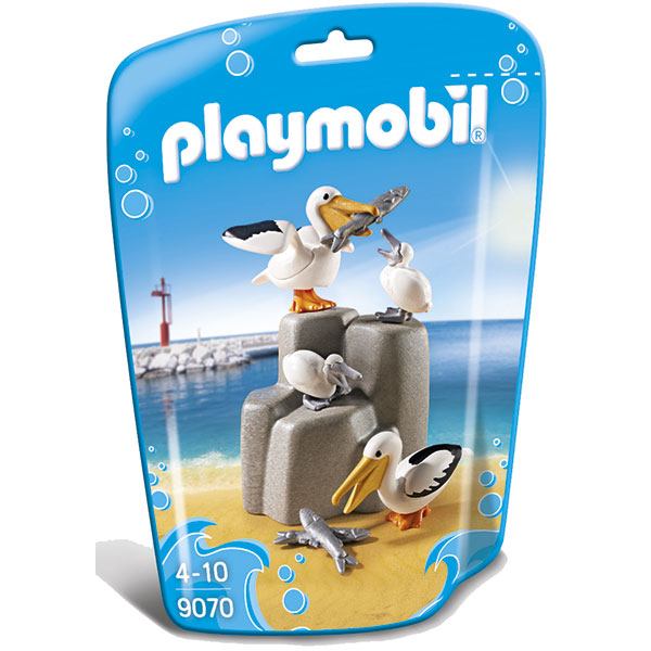 Playmobil Family Fun 9070 Familia de Pelícanos - Imagen 1