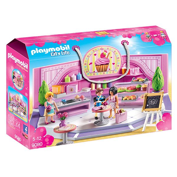Playmobil 9080 City Life Cafeteria De Queque - Imagem 1