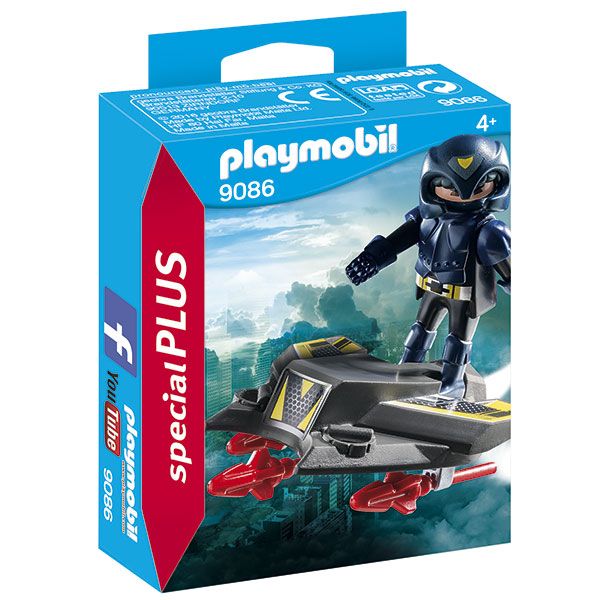 Playmobil Special Plus 9086 Espia con Jet - Imagen 1