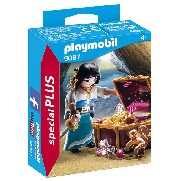 Playmobil Special Plus 9087 Pirata con Tesoro - Imagen 1