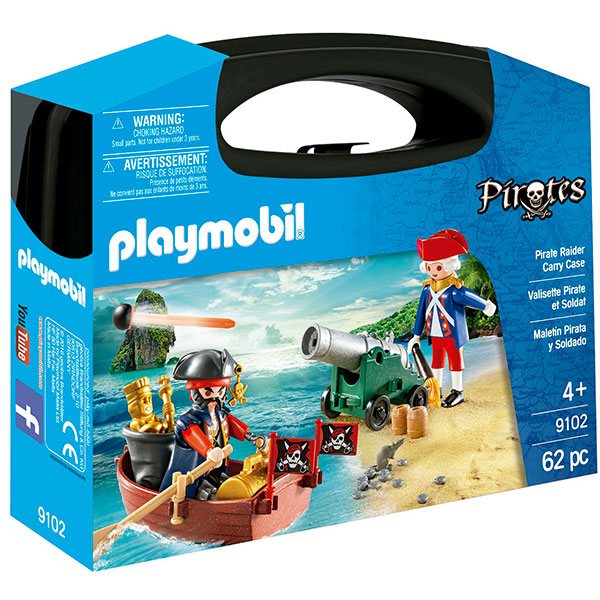 Playmobil 9102 Maletín Grande Pirata y Soldado - Imagen 1