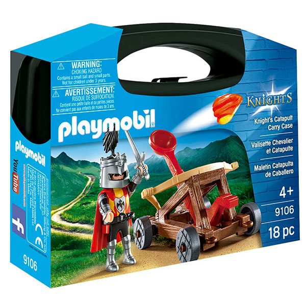 Playmobil 9106 Knights Pasta Catapulta Masculina - Imagem 1