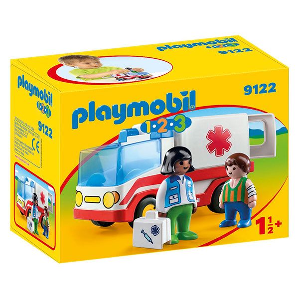 Ambulancia Playmobil 1.2.3 - Imatge 1