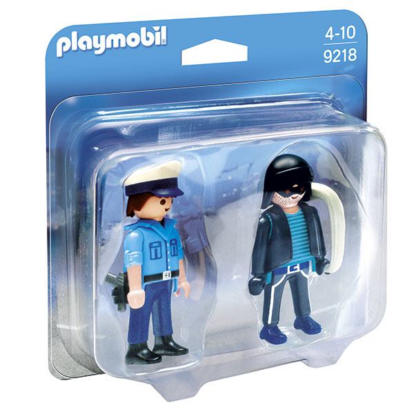 Duo Pack Policia i Lladre Playmobil - Imatge 1