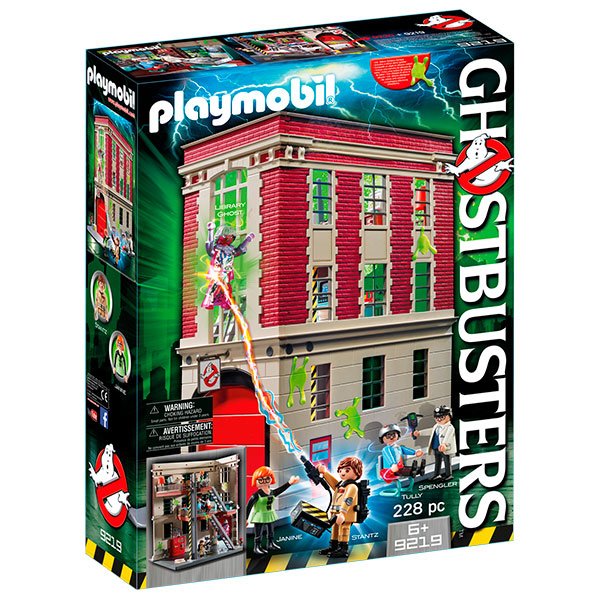 Playmobil 9219 Cuartel Parque de Bomberos Ghostbusters - Imagen 1