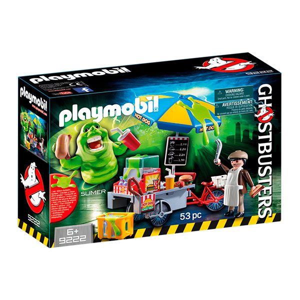 Slimer con Stand de Hot Dogs Ghostbusters - Imagen 1