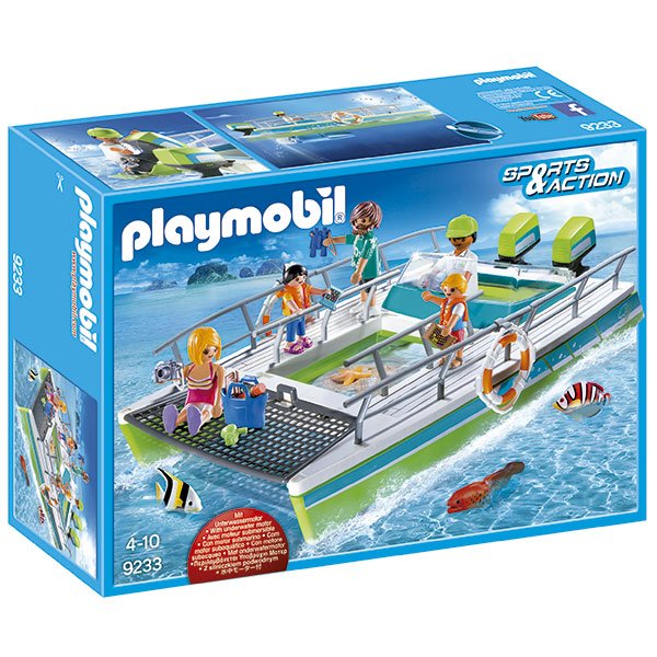 Vaixell Fons Mari amb Motor Playmobil - Imatge 1