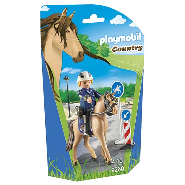 Policia amb Cavall Playmobil - Imatge 1