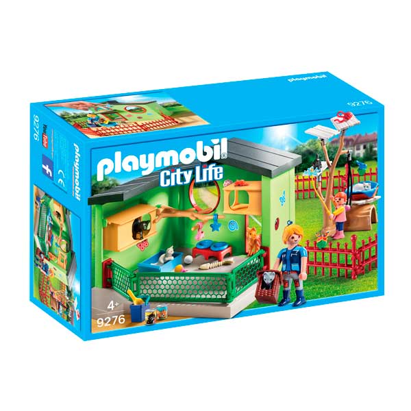 Playmobil 9276 Refugio para Gatos City Life - Imagen 1