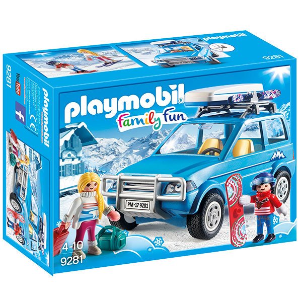 Playmobil Family Fun 9281 Coche para Ir Esquiar - Imagen 1