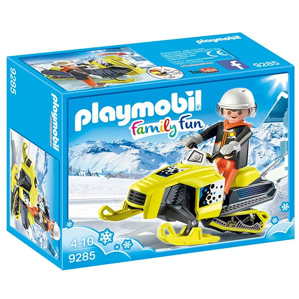 Playmobil Family Fun 9285 Moto de Nieve - Imagen 1