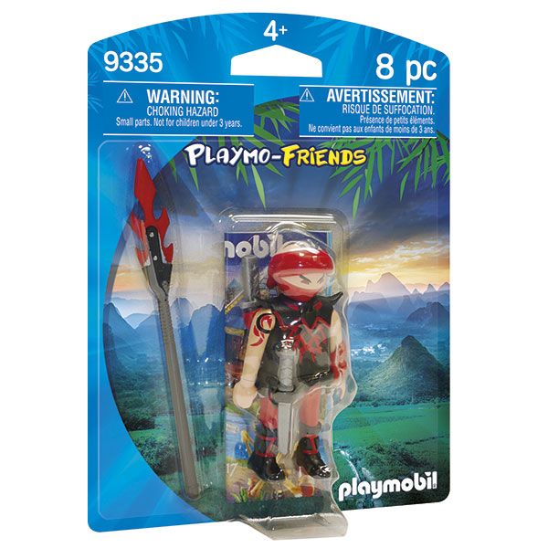 Playmobil 9335 City Action Ninja Playmo-Amigos - Imagem 1