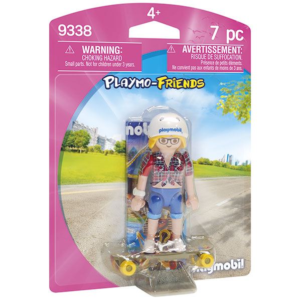 Playmobil 9338 Adolescente con Skate Playmo-Friends - Imagen 1
