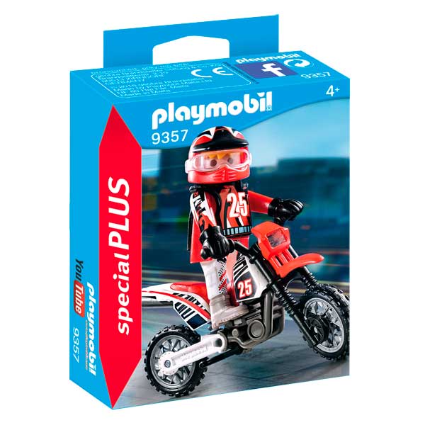 Motocross Playmobil Special Plus - Imagen 1