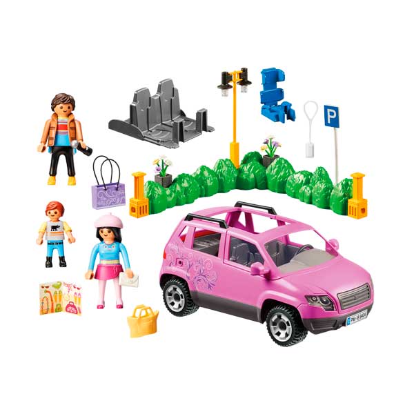 Coche Familiar con Parking Playmobil City Life - Imagen 1