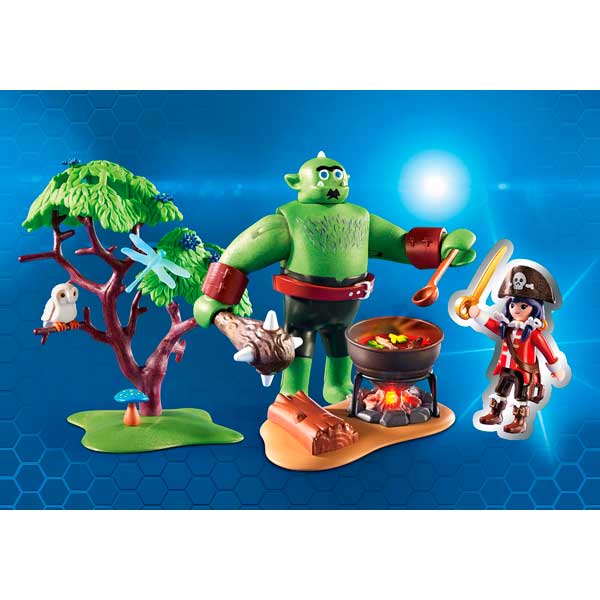 Ogro con Ruby Playmobil Super 4 - Imagen 2