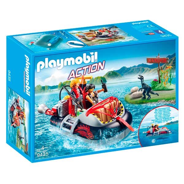 Playmobil 9435 Action Hovercraft Subaquático - Imagem 1