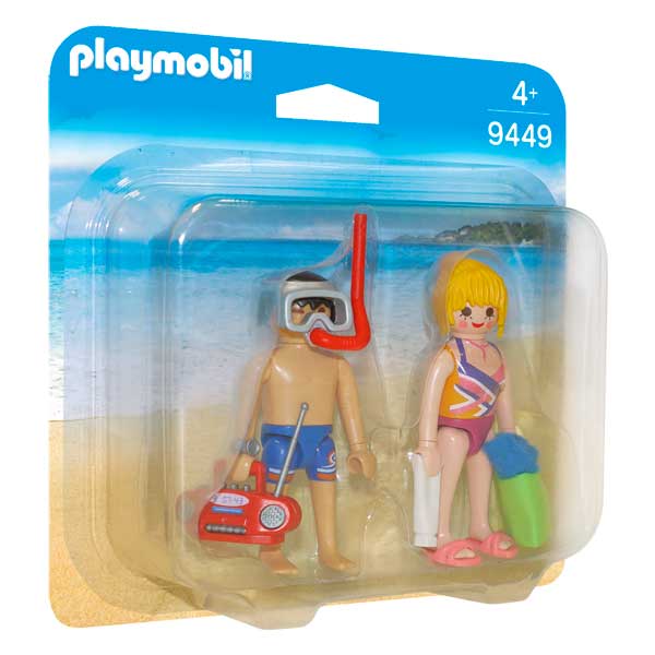 Playmobil Family Fun 9449 Dúo Pack Playa - Imagen 1