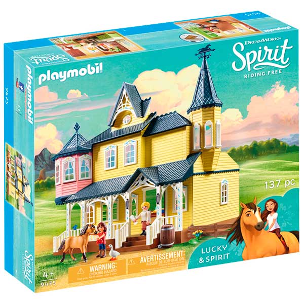 Playmobil 9475 Casa de Lucky Spirit - Imagen 1