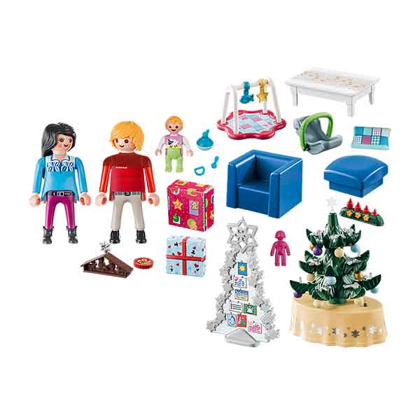 Playmobil Christmas 9495 Habitación Navideña - Imatge 1
