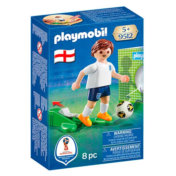 Jugador Futbol 2018 Inglaterra Playmobil - Imagen 1