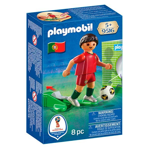 Jugador Futbol Portugal Playmobil - Imagen 1