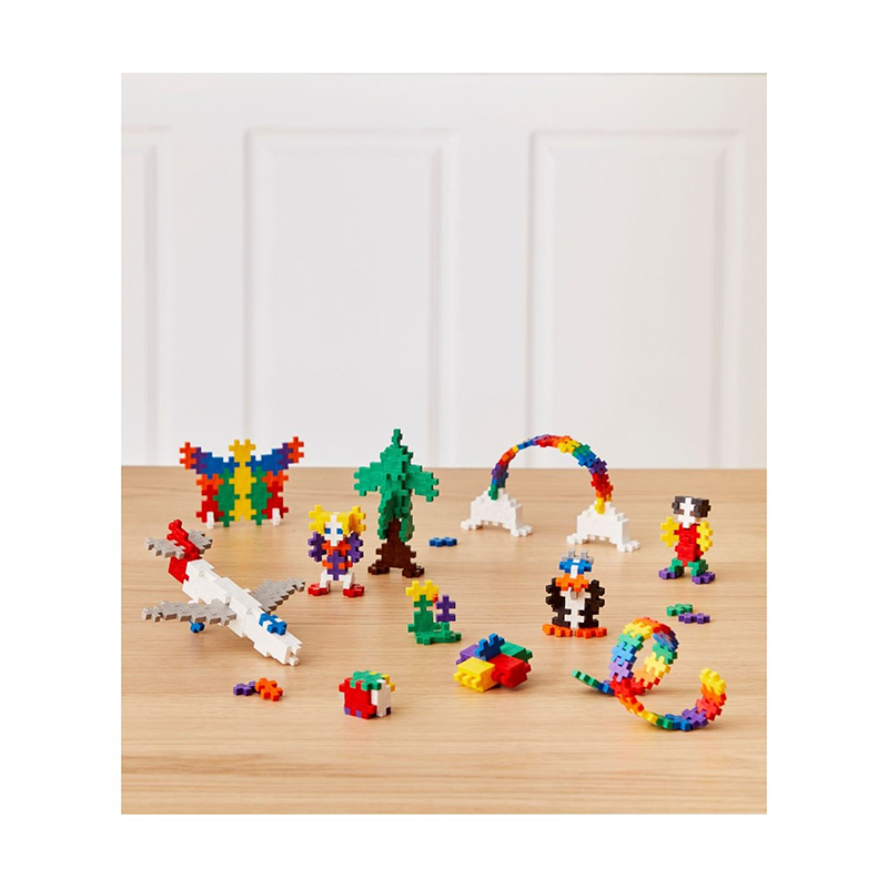 Plus Plus Tubo Naranja 520p Neón Construcción - Imagen 1