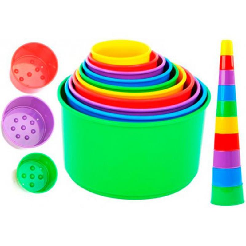 Pirámide Apilable Colores