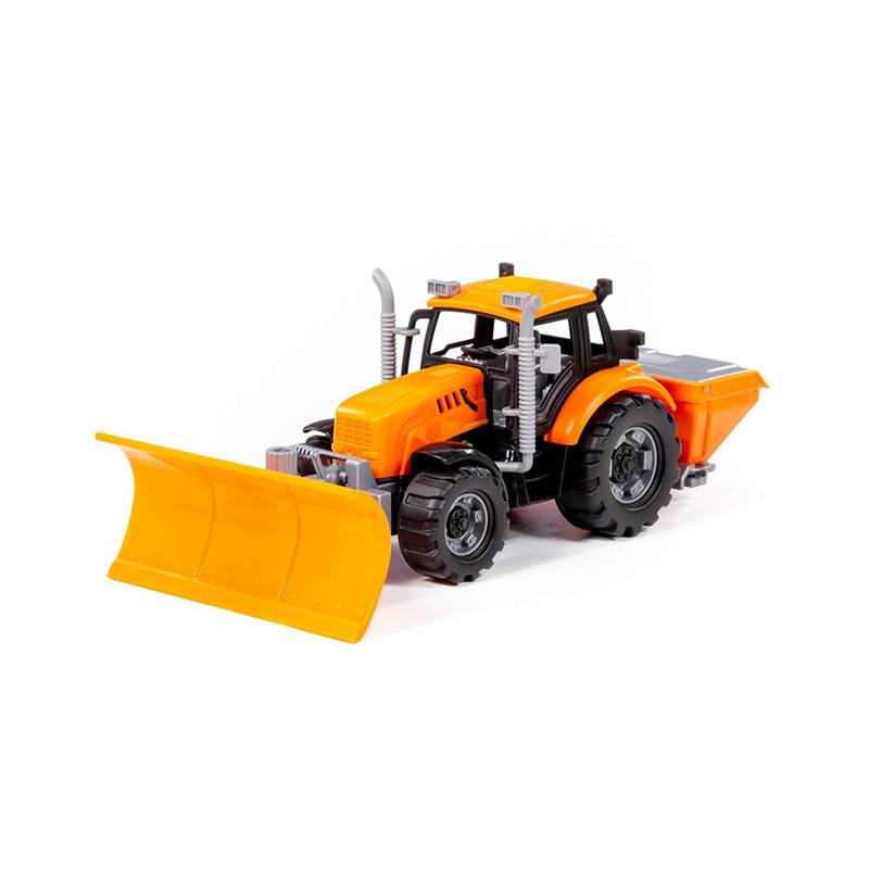 Mini Trator Removedor de Neve Laranja 31cm